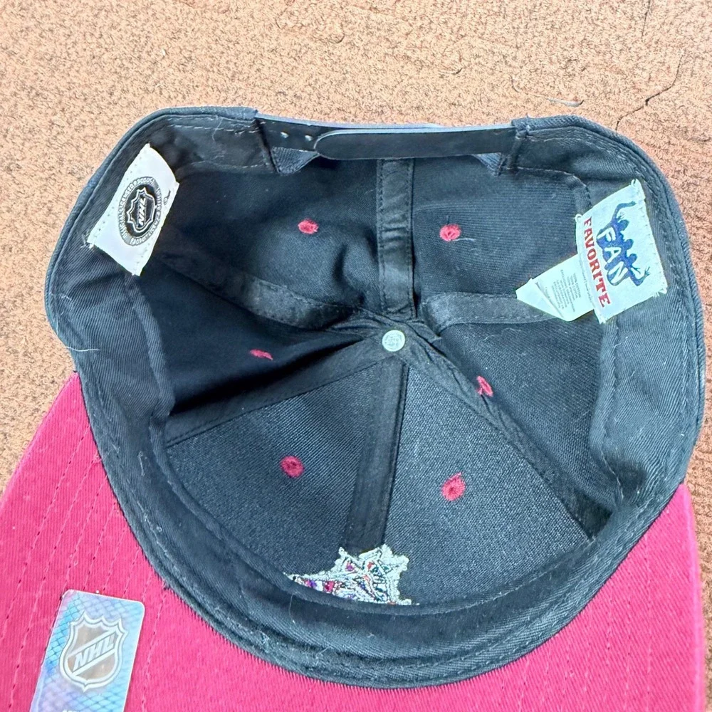 A+ Fan Favorite Arizona Coyotes NHL Kachina Snapback Hat Black Burgundy OSFM
